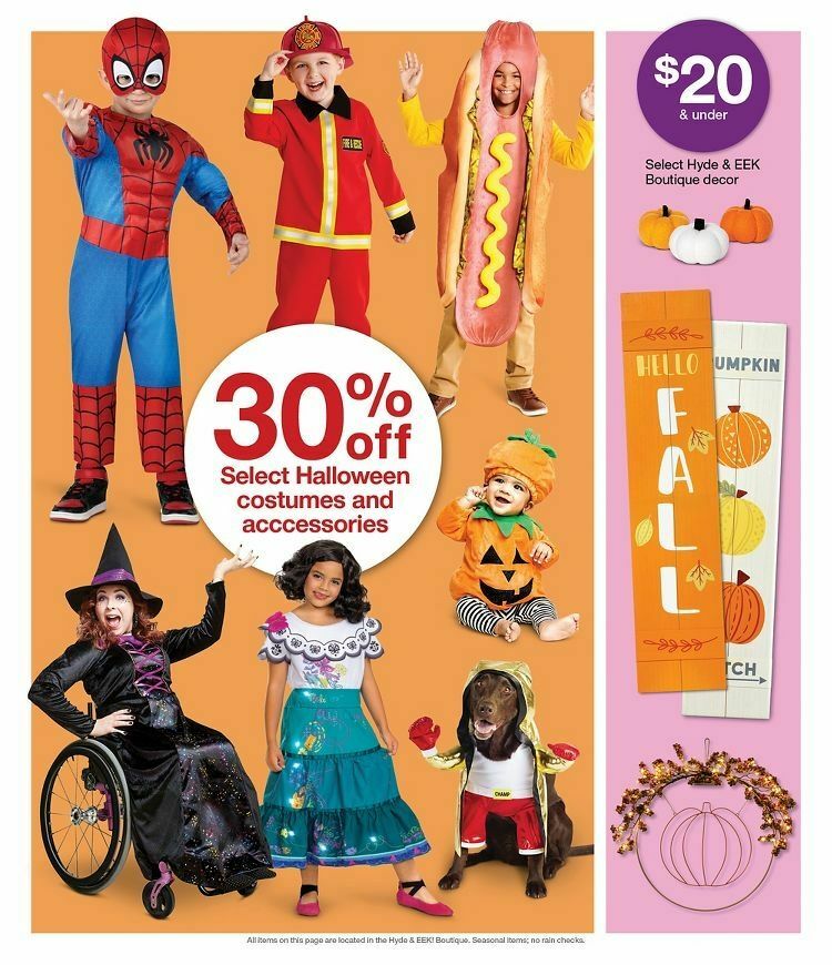 Target Weekly Ad from September 17