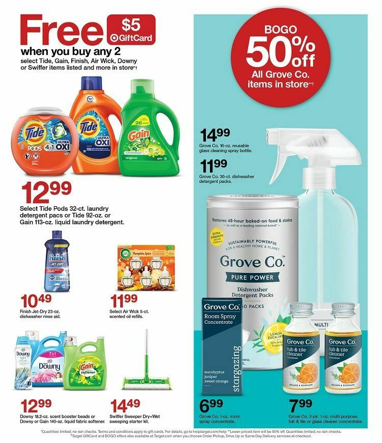 Target Weekly Ad from September 17
