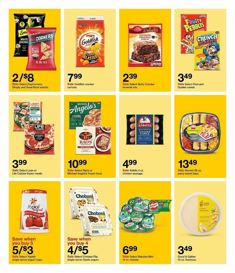Target Weekly Ad from September 17
