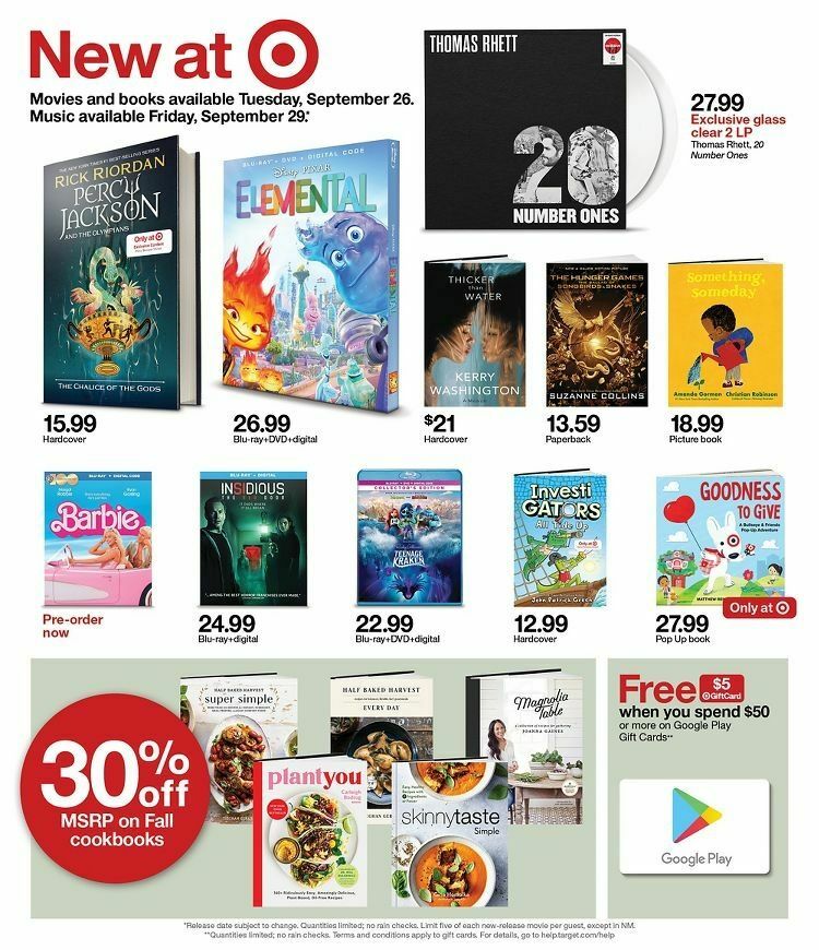 Target Weekly Ad from September 24