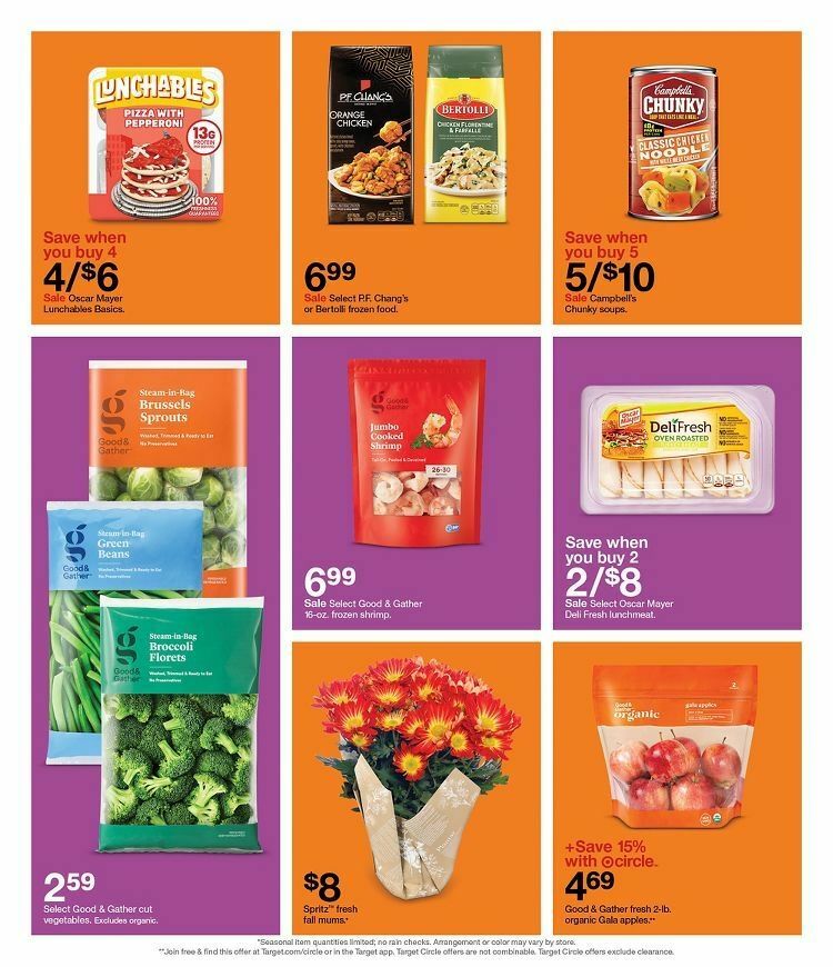 Target Weekly Ad from September 24