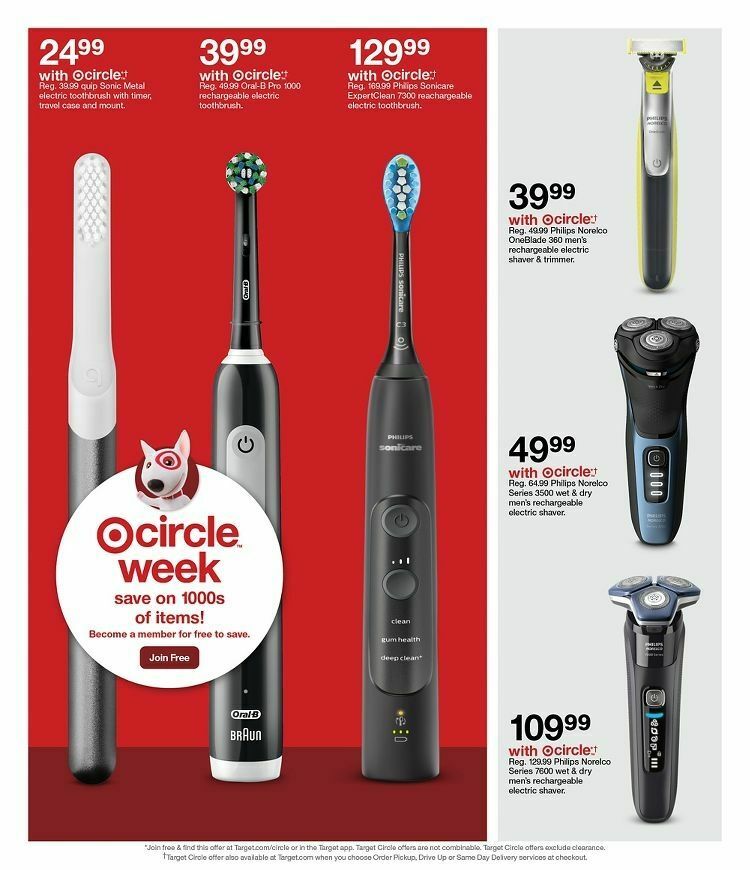 Target Weekly Ad from October 1