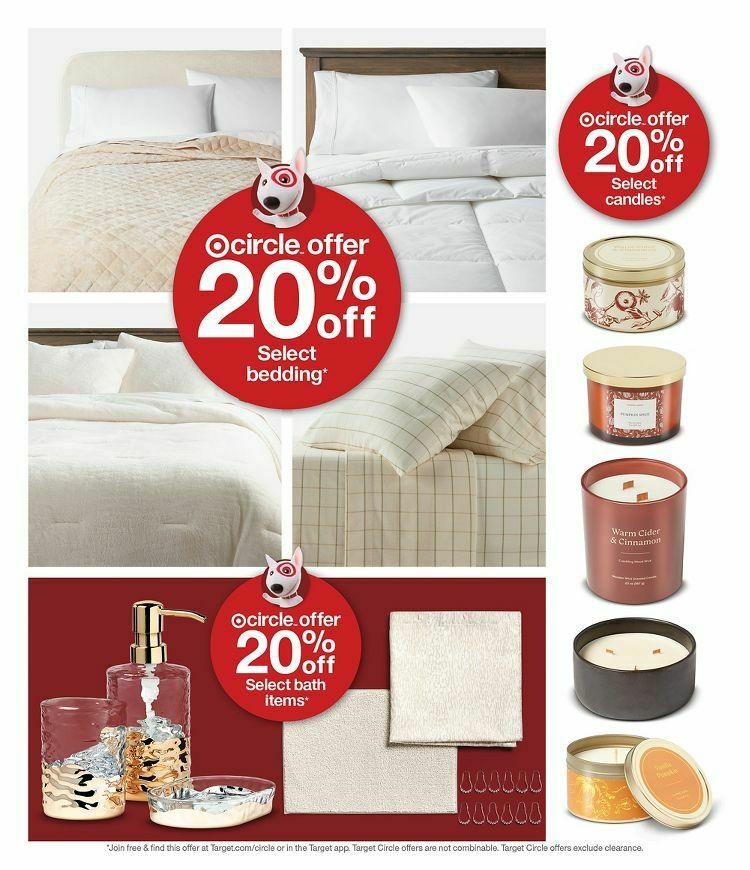 Target Weekly Ad from October 1