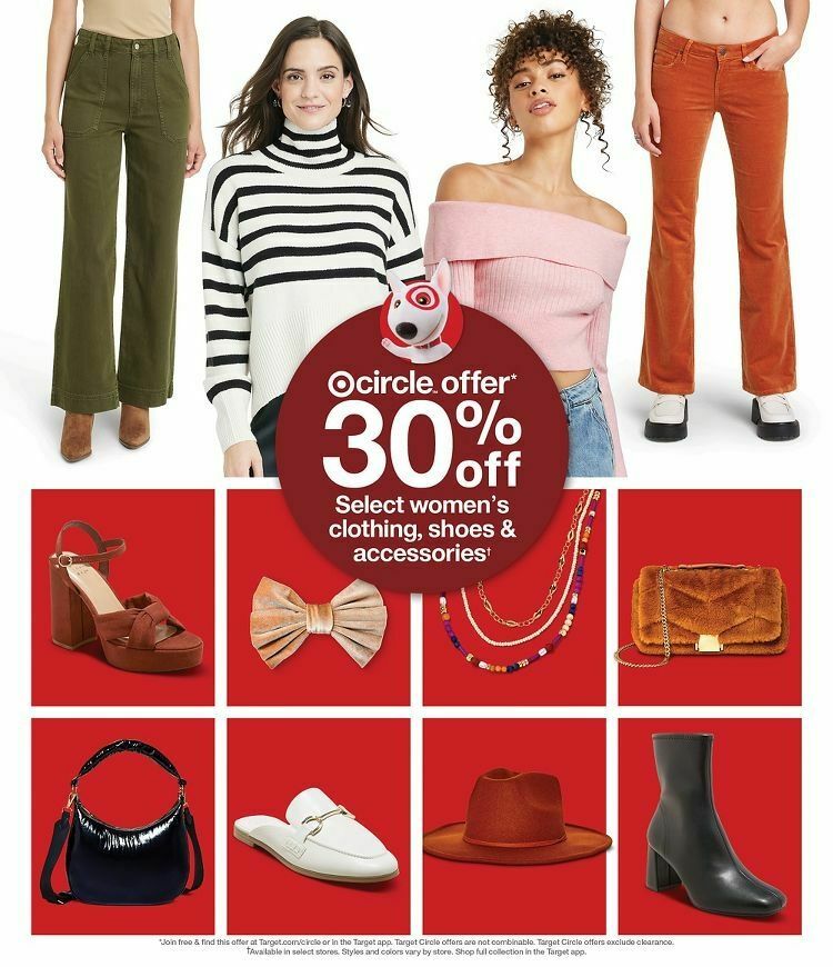 Target Weekly Ad from October 1