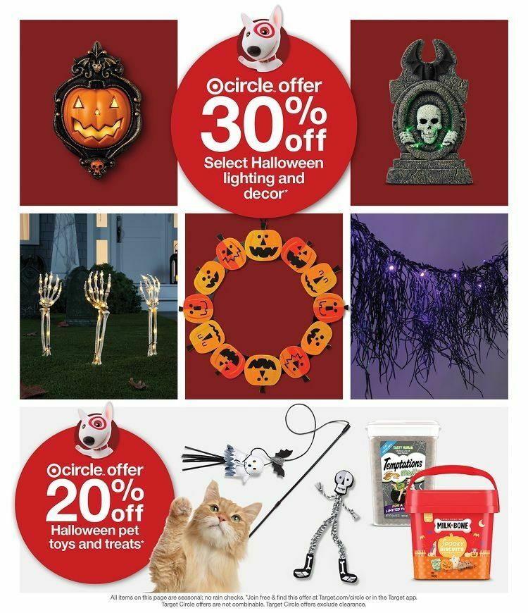 Target Weekly Ad from October 1