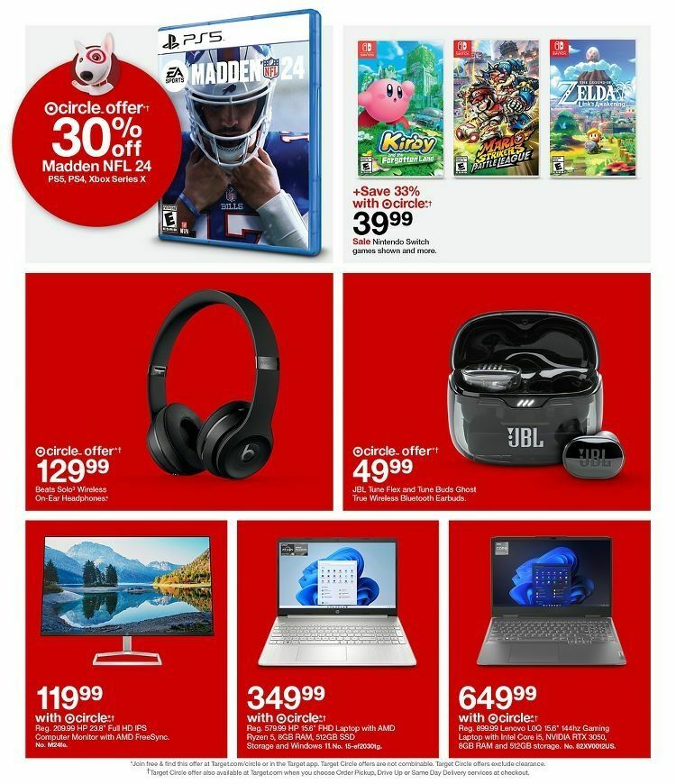 Target Weekly Ad from October 1