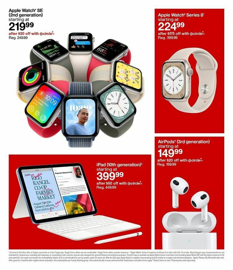 Target Weekly Ad from October 1