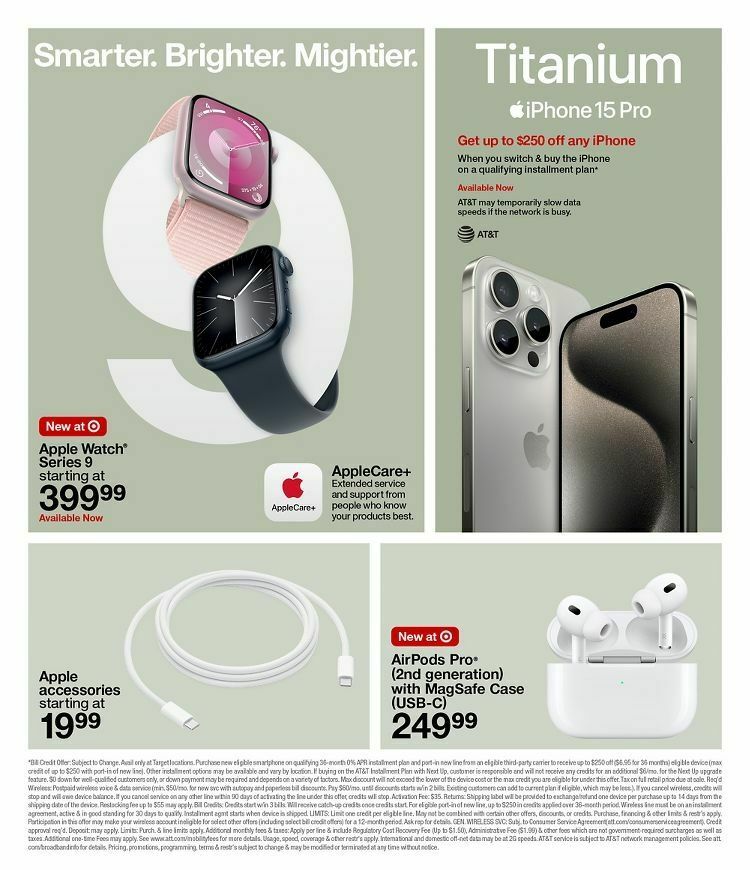 Target Weekly Ad from October 1