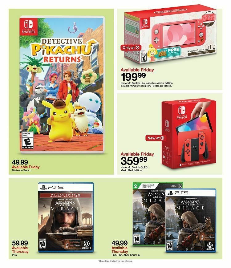 Target Weekly Ad from October 1