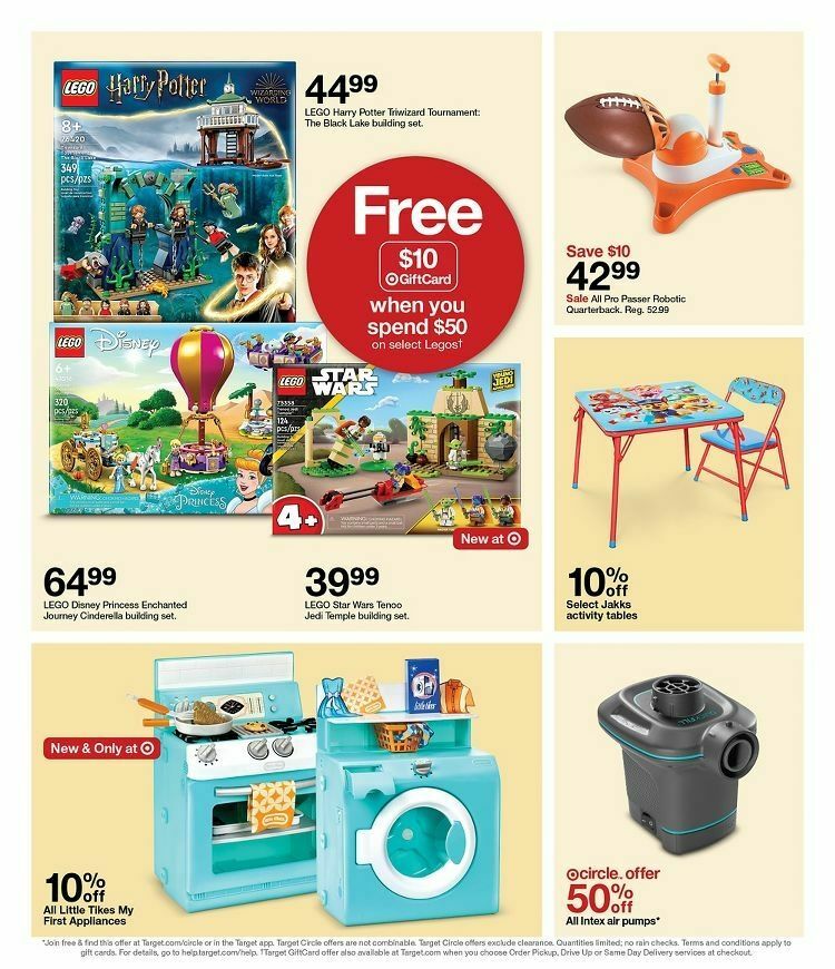 Target Weekly Ad from October 1
