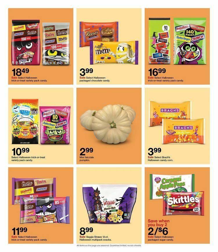 Target Weekly Ad from October 1