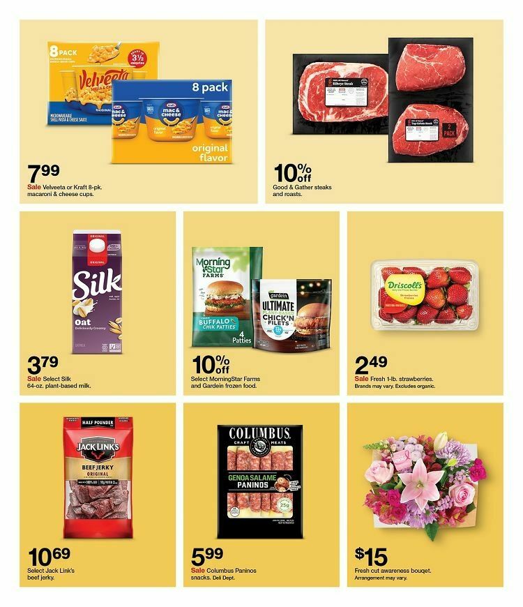 Target Weekly Ad from October 1