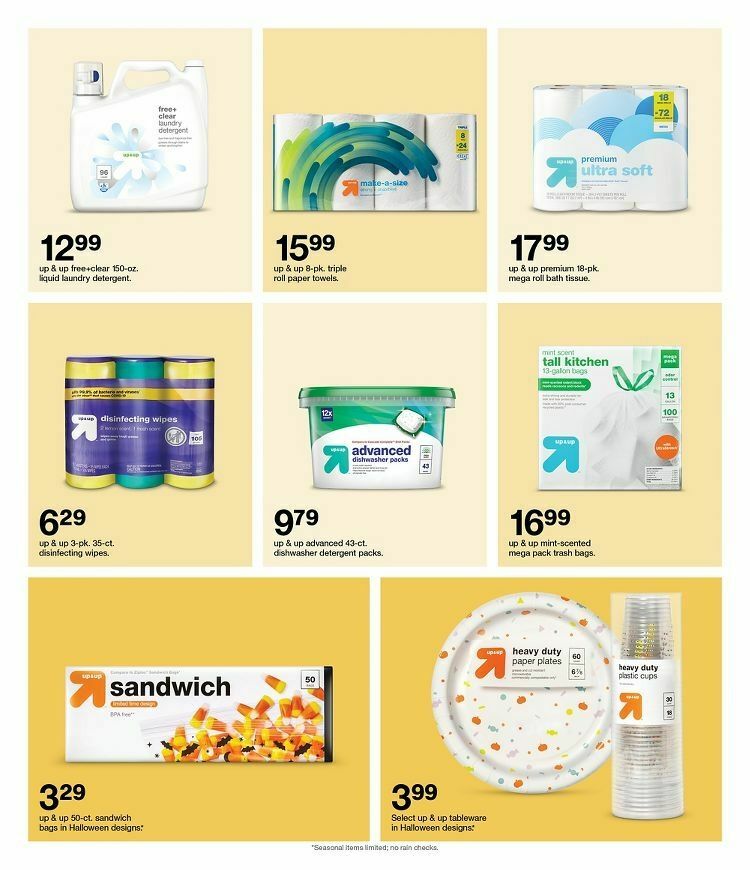 Target Weekly Ad from October 1