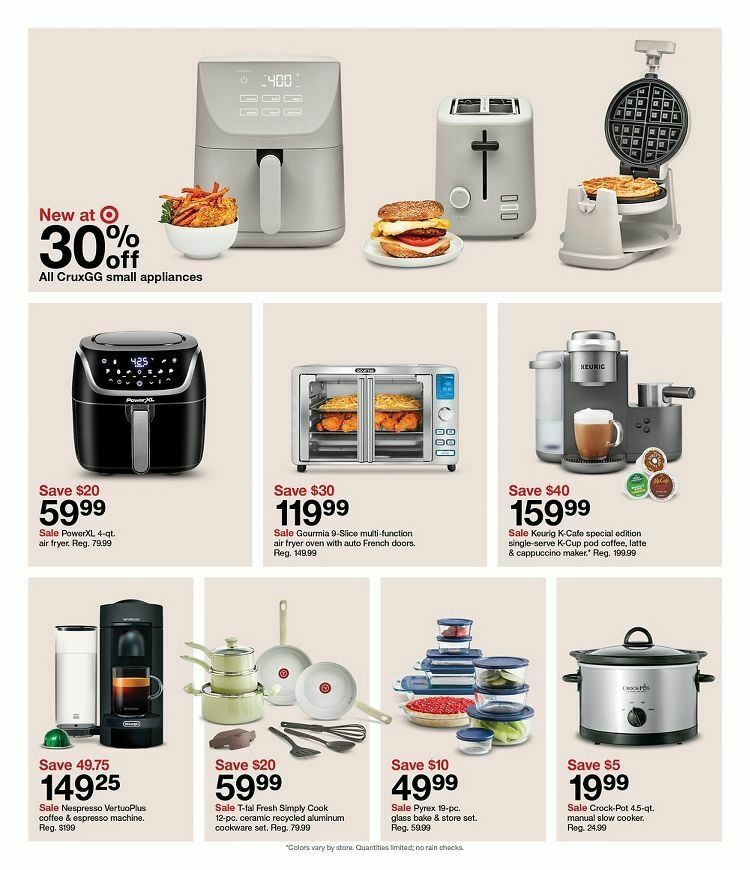 Target Weekly Ad from October 1
