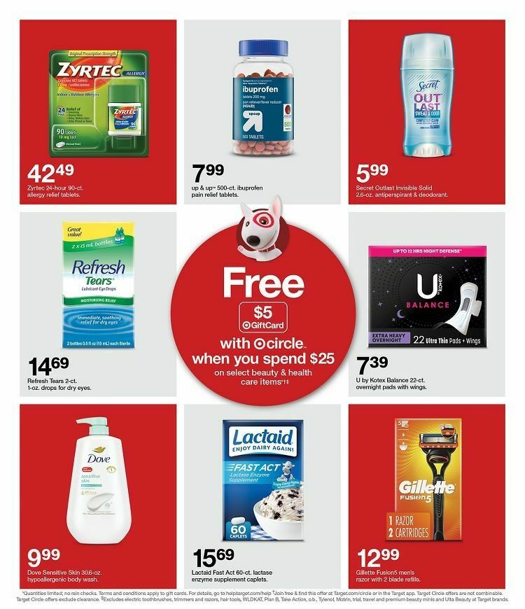 Target Weekly Ad from October 1
