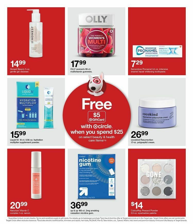 Target Weekly Ad from October 1