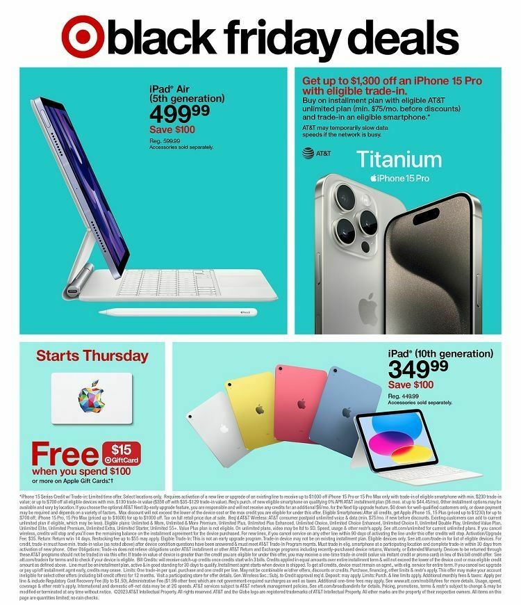 Target Weekly Ad from November 19