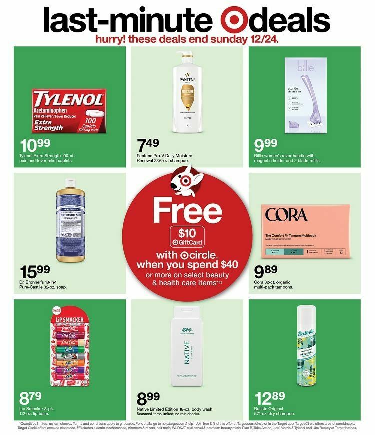 Target Weekly Ad from December 17