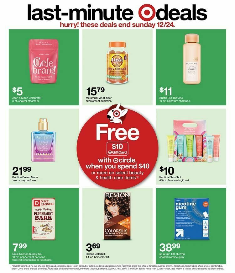 Target Weekly Ad from December 17