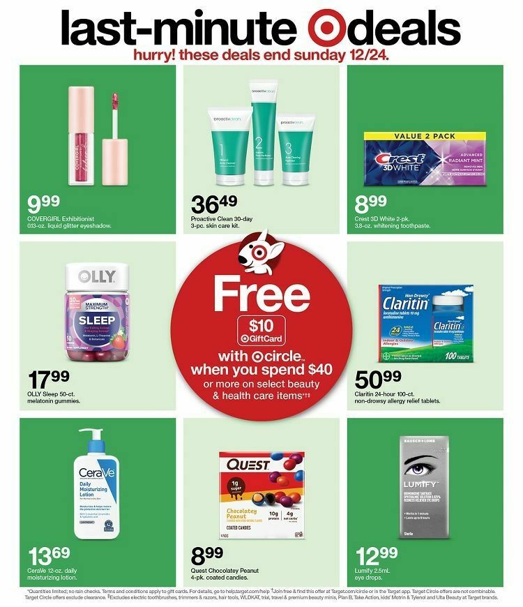 Target Weekly Ad from December 17