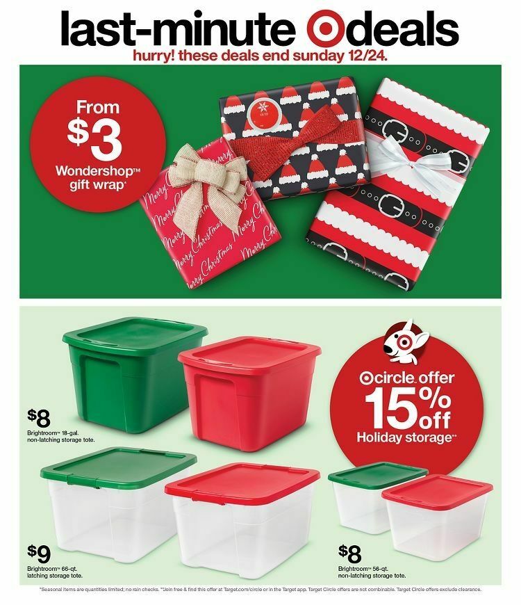 Target Weekly Ad from December 17