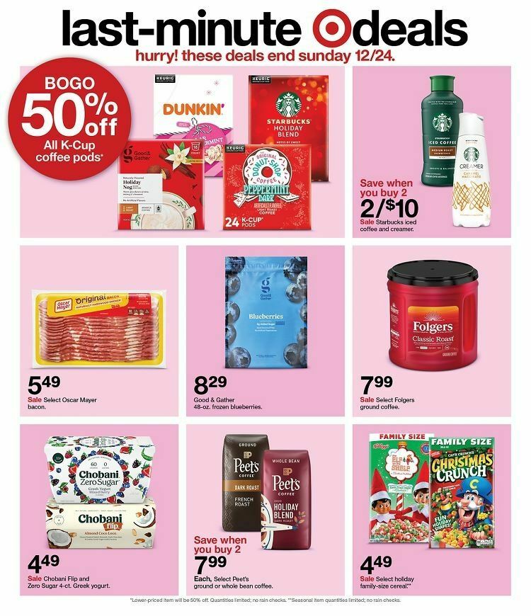Target Weekly Ad from December 17