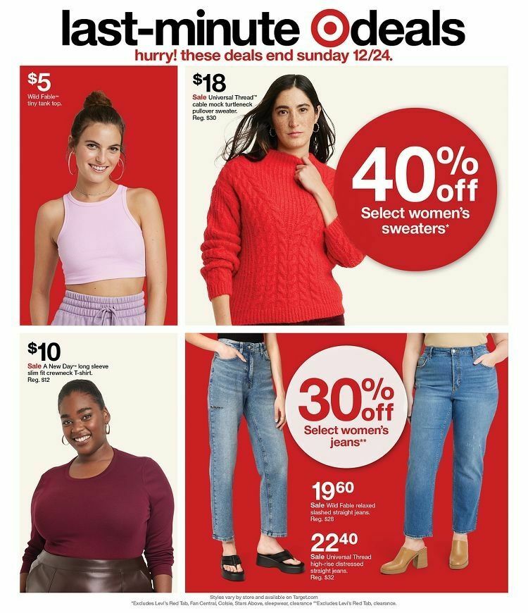 Target Weekly Ad from December 17