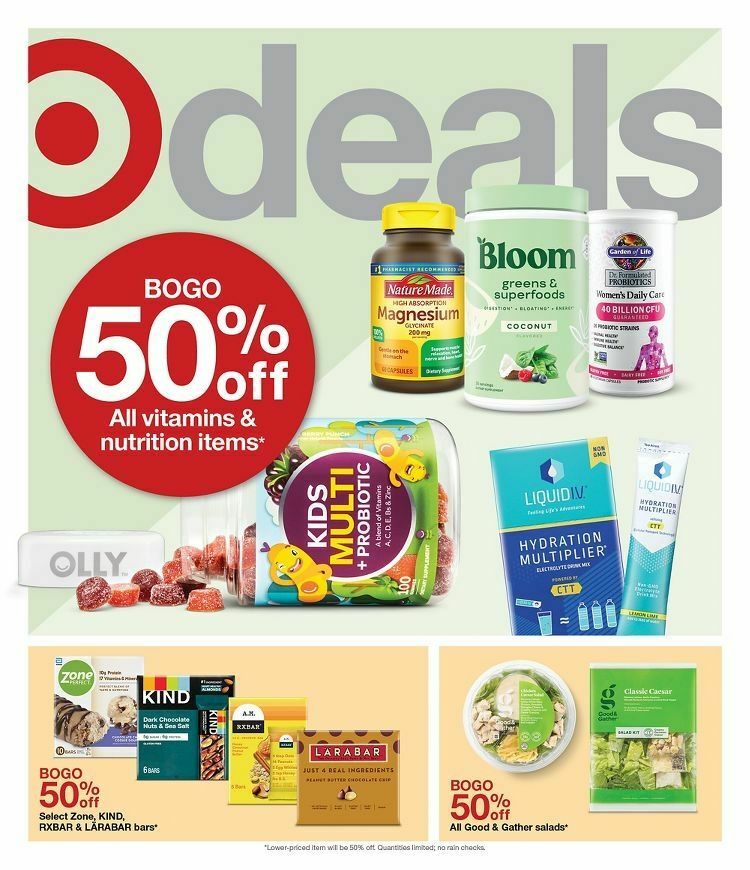 Target Weekly Ad from December 31