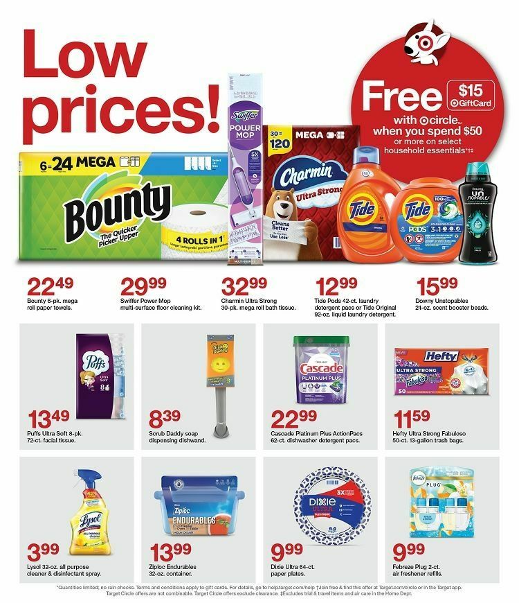 Target Weekly Ad from January 7