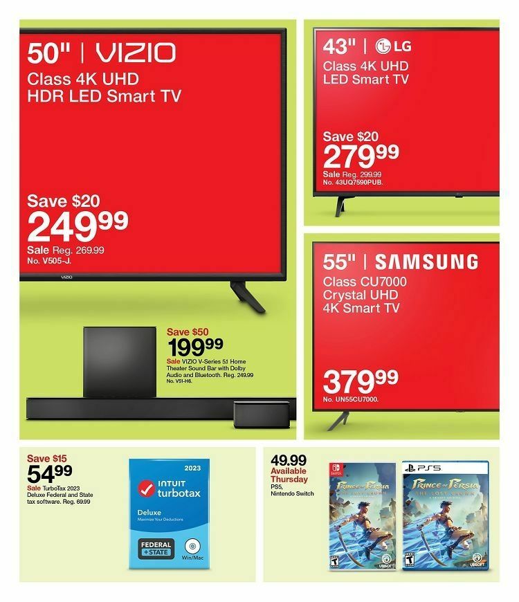 Target Weekly Ad from January 14