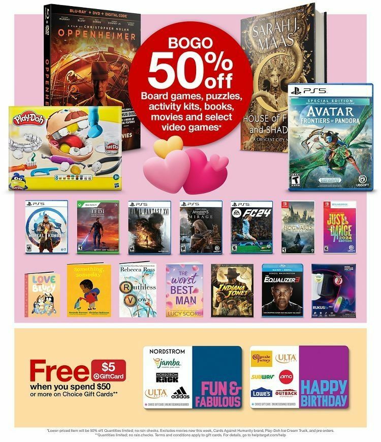 Target Weekly Ad from February 4
