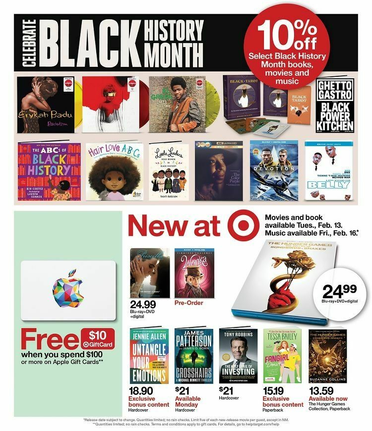 Target Weekly Ad from February 11
