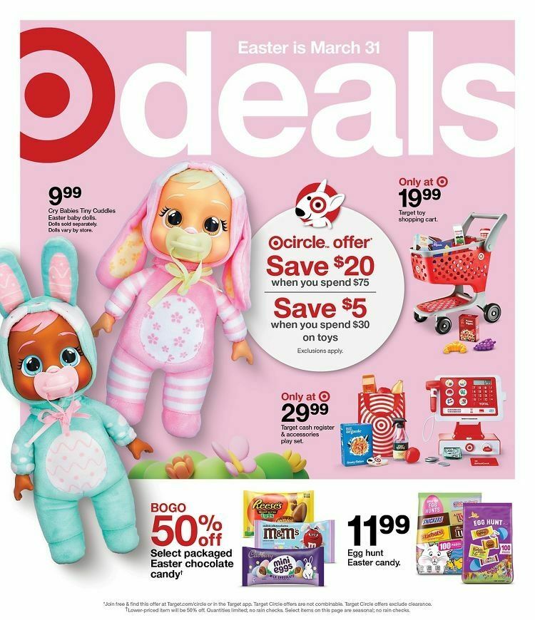 Target Weekly Ad from March 24