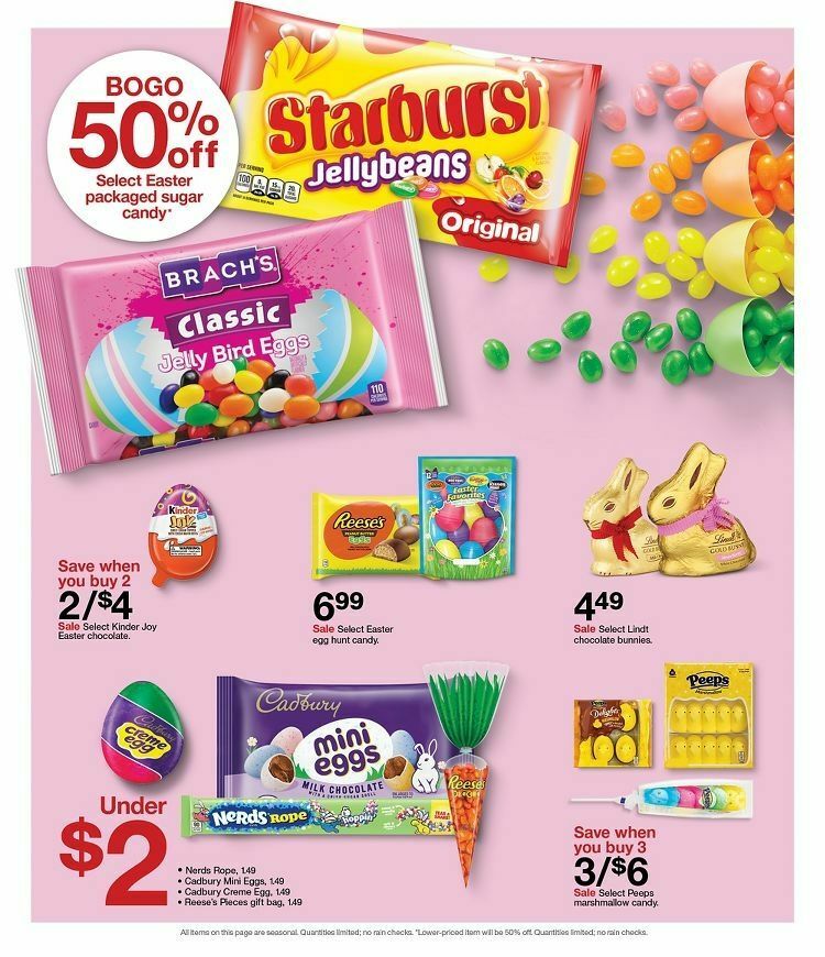 Target Weekly Ad from March 24