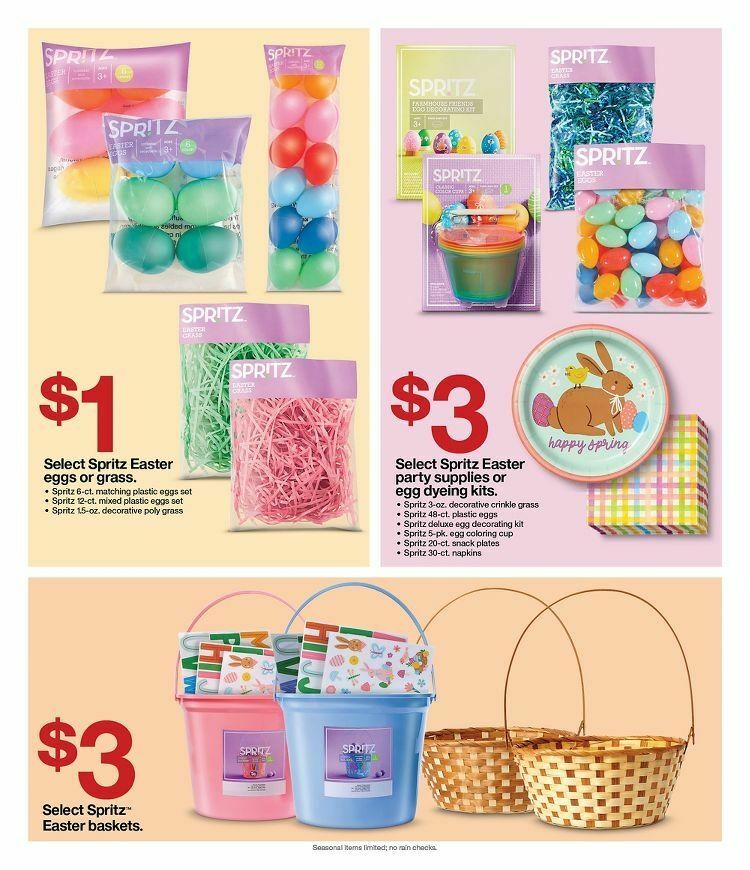 Target Weekly Ad from March 24