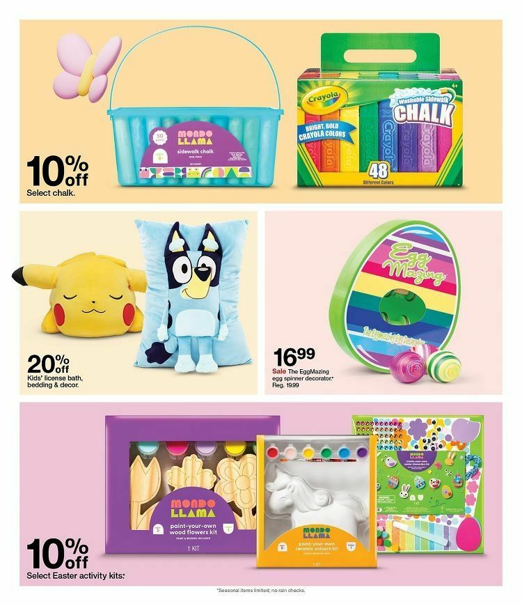 Target Weekly Ad from March 24