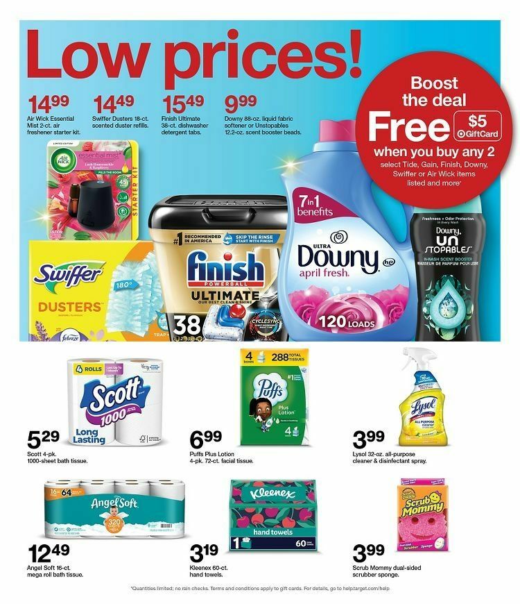 Target Weekly Ad from March 31