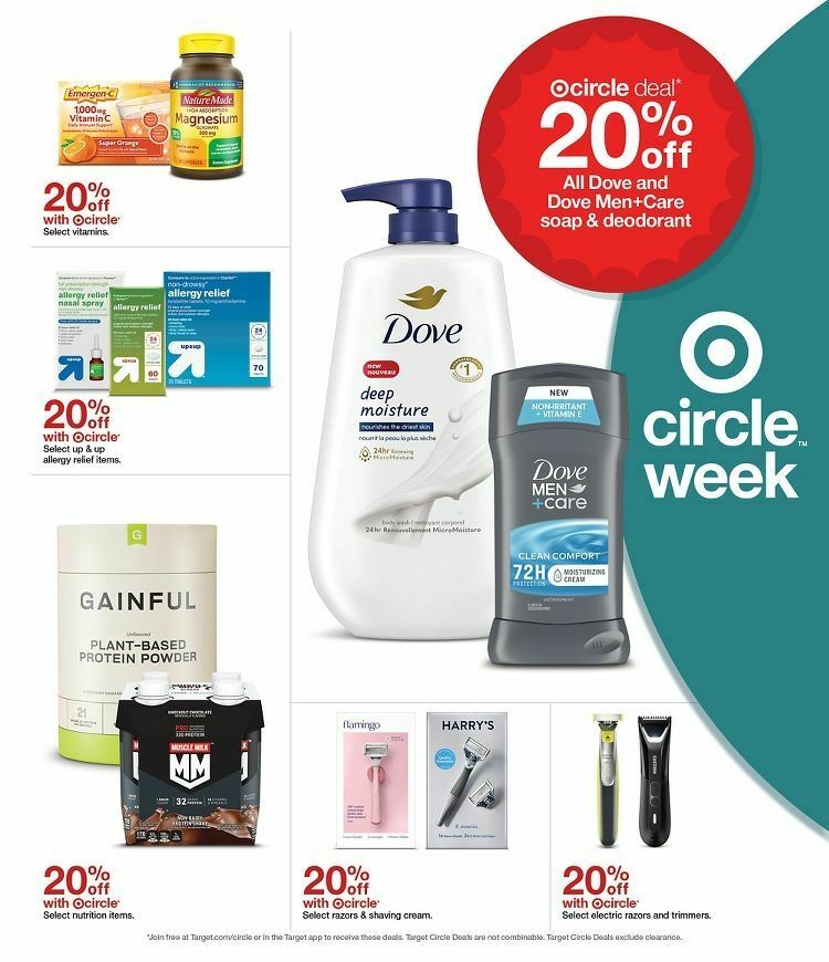 Target Weekly Ad from April 7