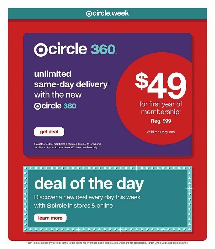 Target Weekly Ad from April 7
