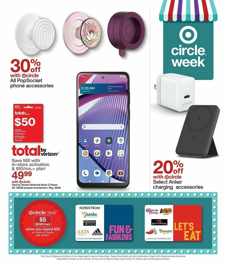 Target Weekly Ad from April 7