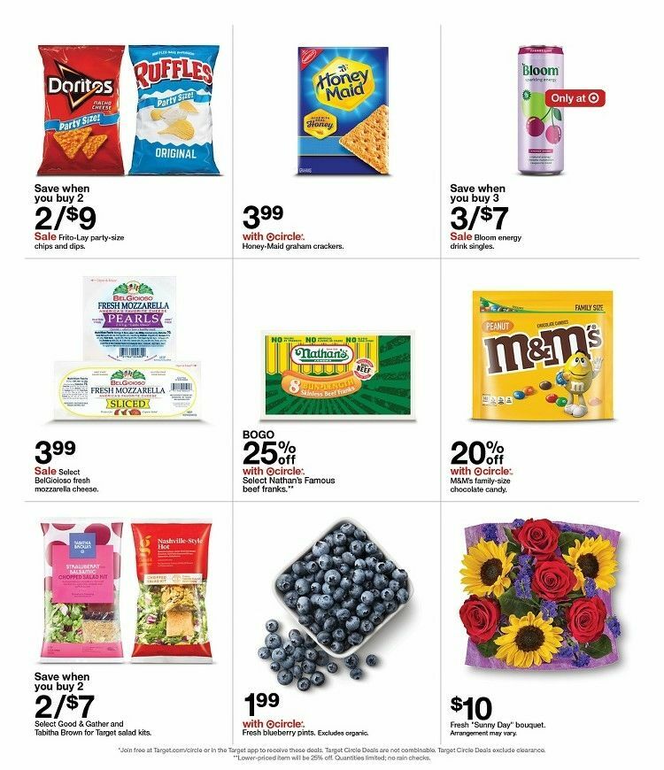 Target Weekly Ad from August 4