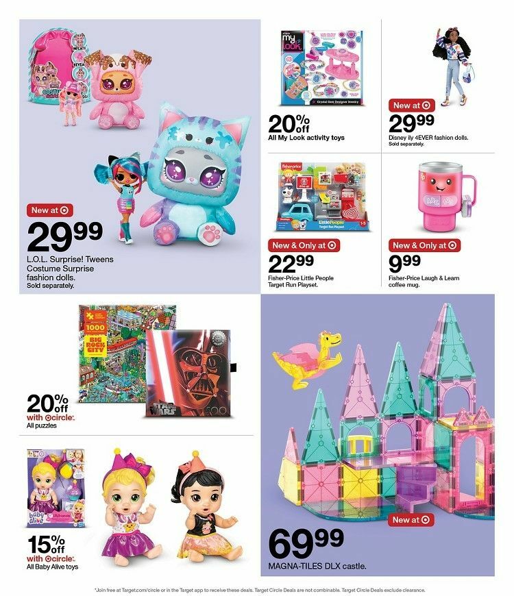 Target Weekly Ad from August 18