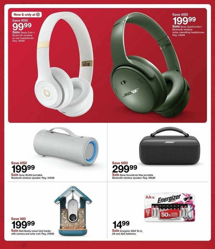 Target Weekly Ad from December 1