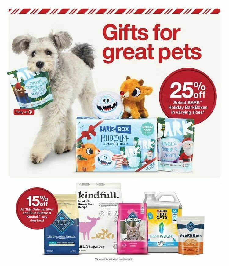 Target Weekly Ad from December 1