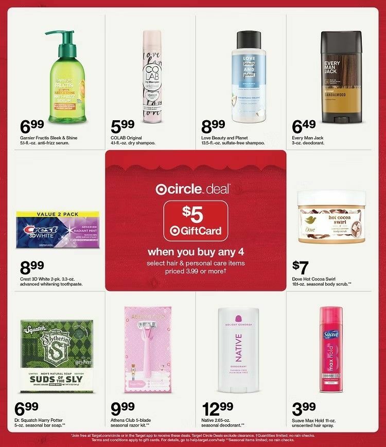 Target Weekly Ad from December 1