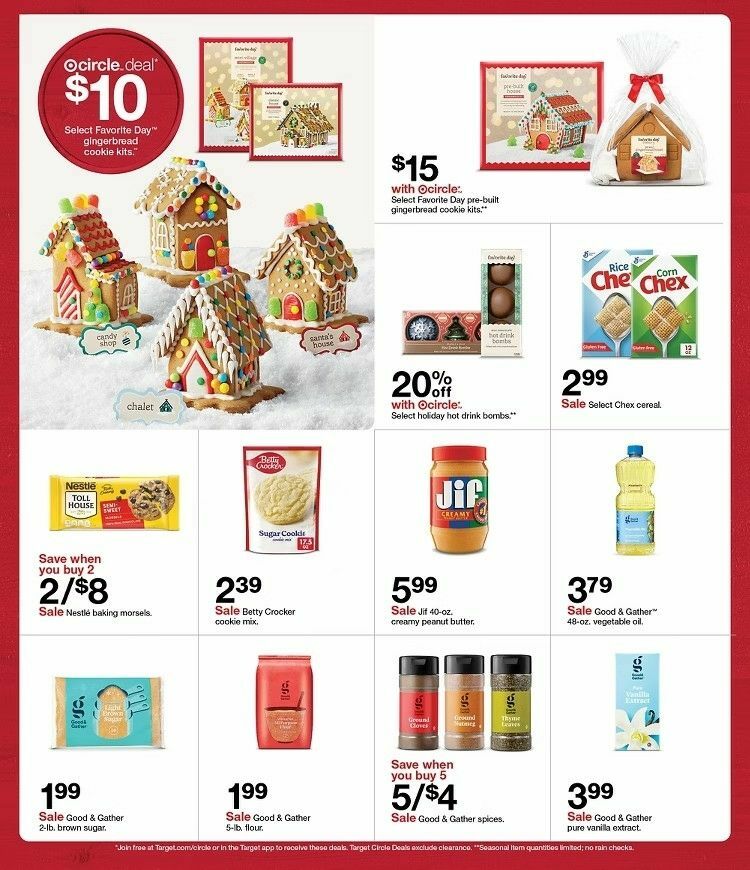 Target Weekly Ad from December 1