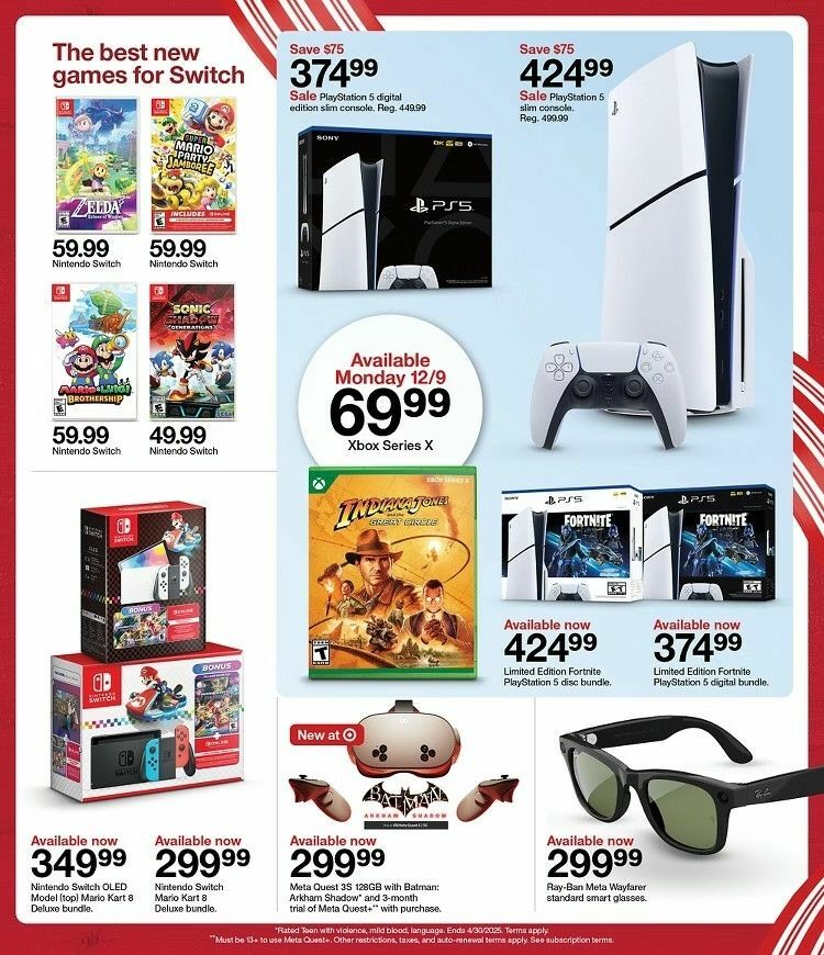 Target Weekly Ad from December 8