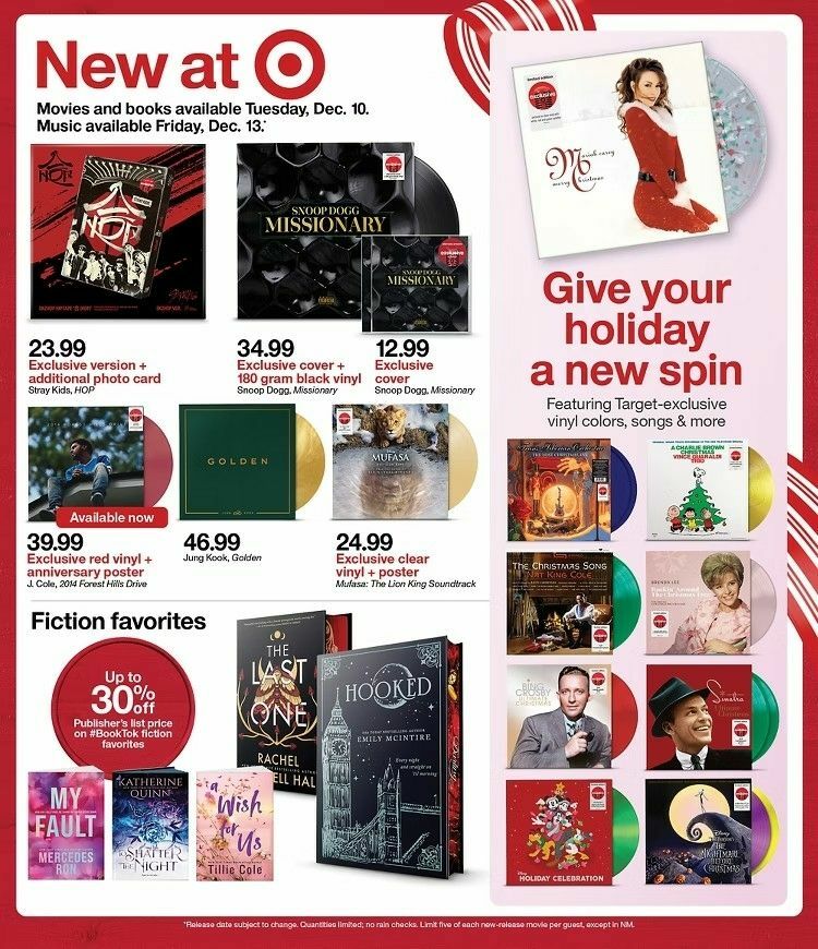 Target Weekly Ad from December 8