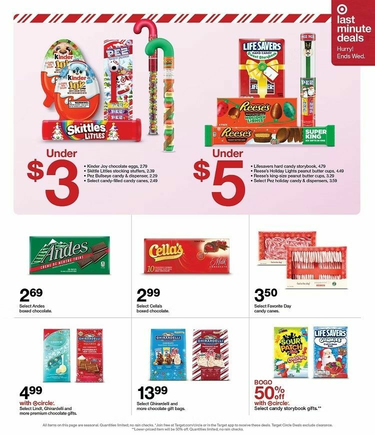 Target Weekly Ad from December 22