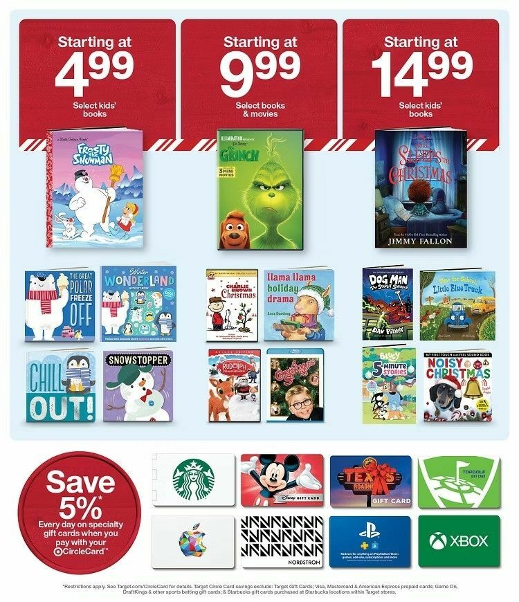 Target Weekly Ad from December 22